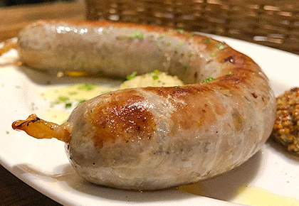 自家製！腸詰めのサルシッチャ